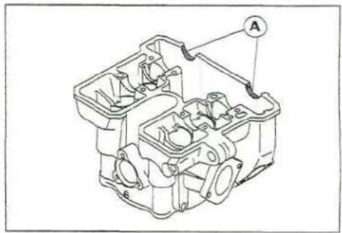 Technical line drawing of a mechanical component with labeled parts (no text or symbols present)