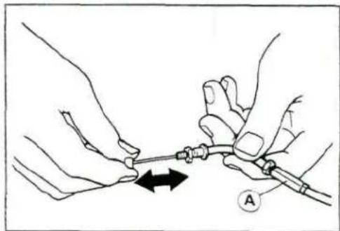 Illustration of hands holding a small mechanical component with bidirectional arrows indicating movement (no text or symbols)