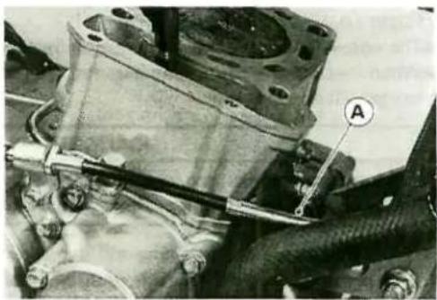 Mechanical assembly showing a valve inserted into a housing component (no visible text or symbols)