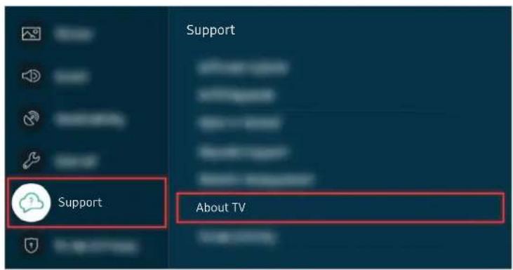 Support About TV