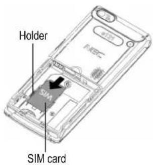 Holder SIM card