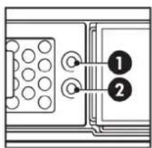 HP StoreOnce G2 - Hot-plug drive LEDs - 1