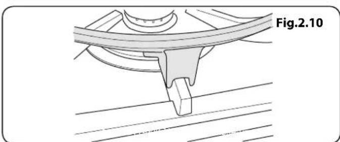 Technical line drawing of a mechanical component with no visible text or symbols
