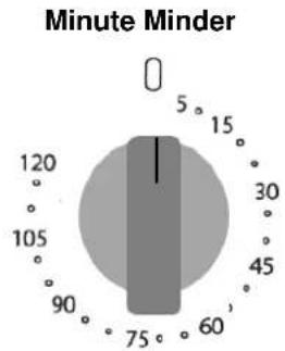 Minute Minder 0 5 15 120 105 90 75 60 30 45