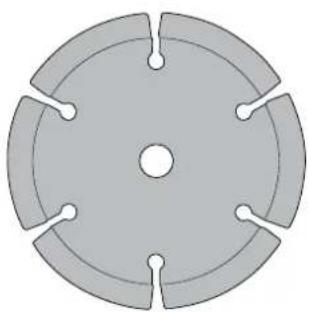 Ozito PCR-2100 - TCT Blade - 1