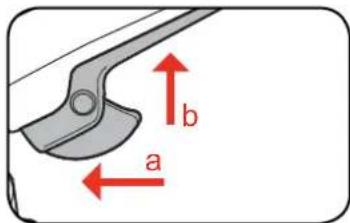 a b