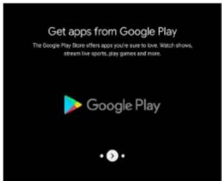 Get apps from Google Play The Google Play Store offers apps you're sure to love. Watch shows, stream live sports, play games and more. Google Play