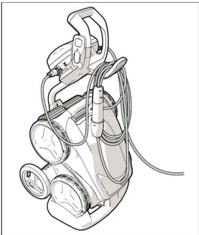 ZODIAC VX45 - Storing the Cleaner - 2