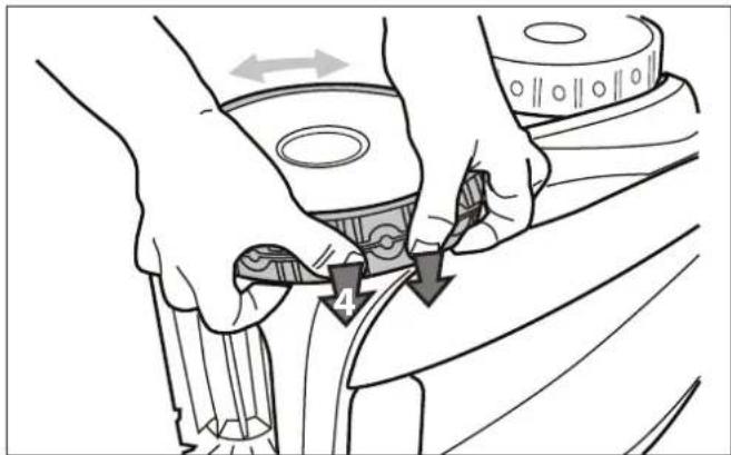 ZODIAC VX45 - Replacing the Tyres - 4