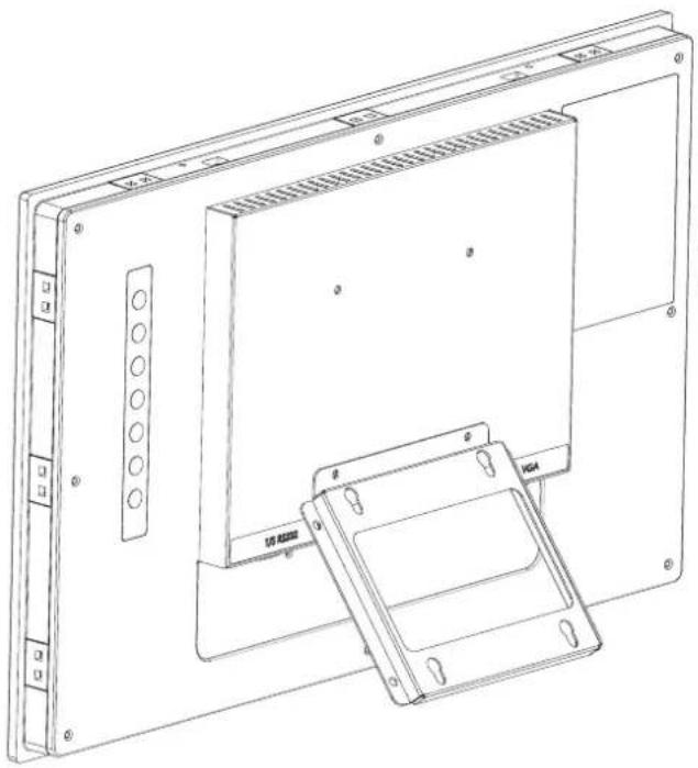 Advantech FPM-7211W - Desk top stand with FPM-7211W-SMKE Kit - 1