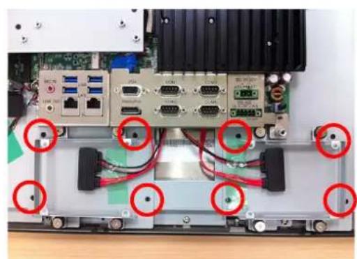 Advantech PPC-4211W - Installing the HDD - 1