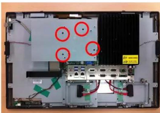 Advantech PPC-4211W - Installing Mini SATA - 1