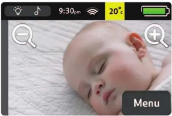 Oricom Secure 860 - Learn about your Baby unit - 4