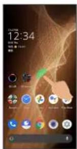 SHARP Aquos Sense5G - Adding Widgets - 2