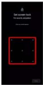 Set screen lock for seconds allowed