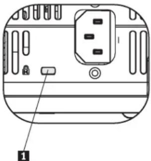 LENOVO C400 - Using the security slot - 1