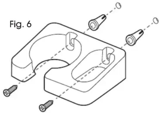 Kambrook Turbo Boost KSB655 - Installing the Wall Mount - 1