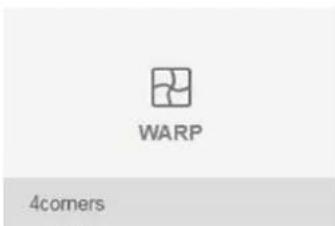 WARP 4corners