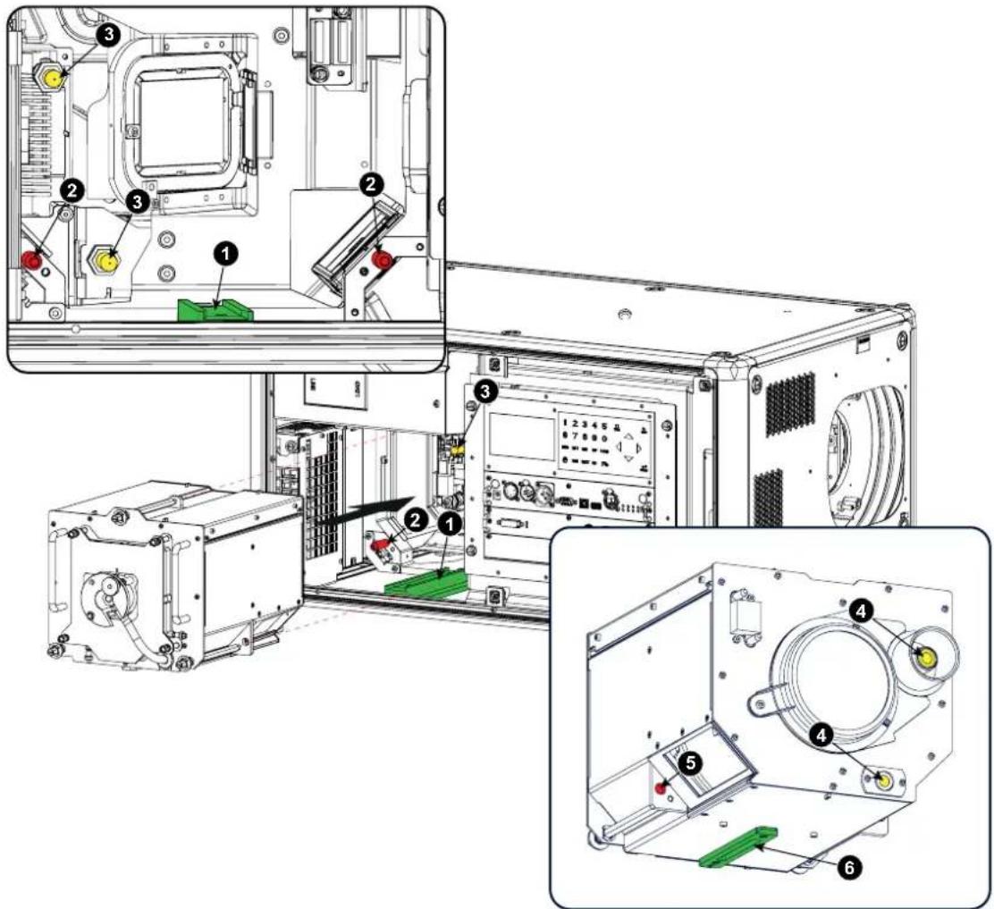 Technical diagram of an electronic device with numbered components and labeled parts in Chinese