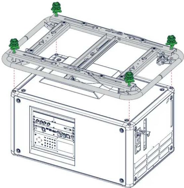 Barco HDX-4K12 - Howtomount - 2