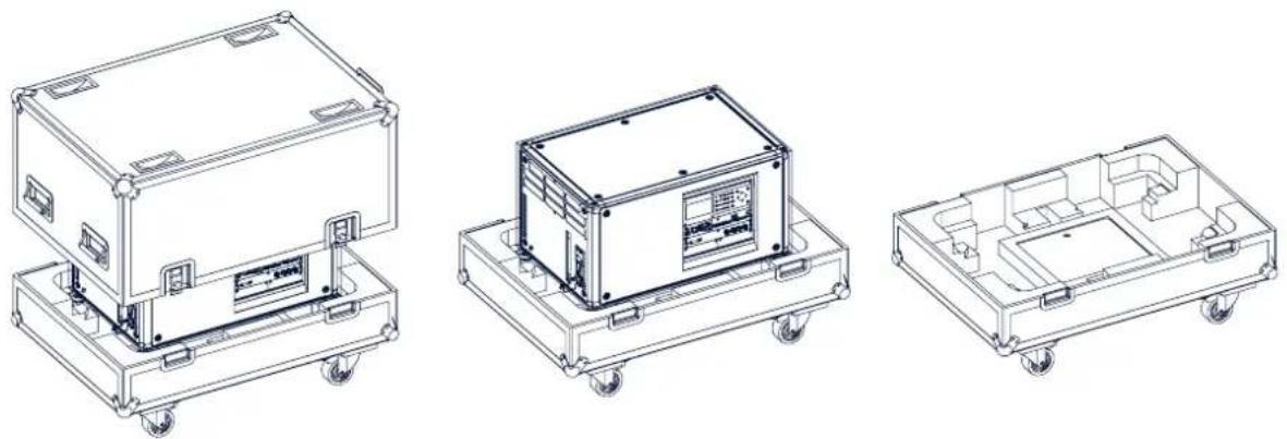 Barco HDX-4K12 - IntroductionoftheHDXflightcase - 1