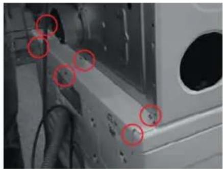 LG RP1329AN7S - Stacking bracket installation - 2