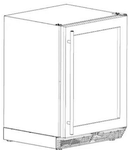 U-Line 1024BEVS-00A - To install the kit: - 1