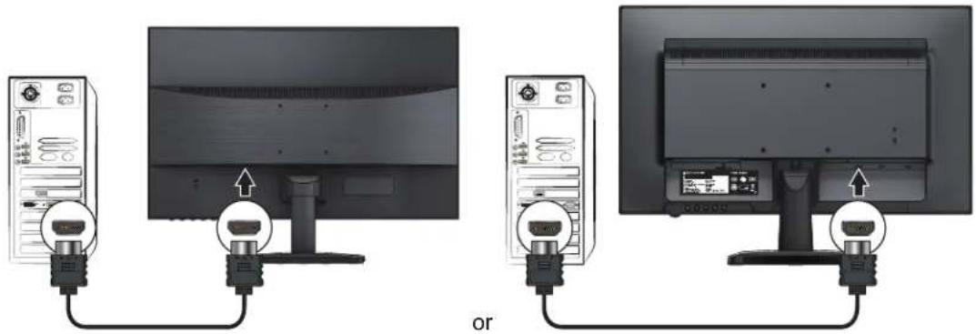 Three-panel diagram showing computer monitors connected to a USB cable, with no visible text or symbols.