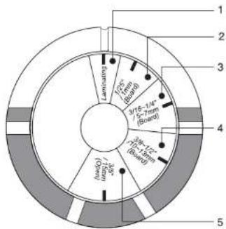 1 2 3 4 5 Lammetry 75mm (Board) 3/16-1/4" 75-7mm (Board) 100-1/2" 75-1/4" (Board) Hole (Board) Hole (Board)