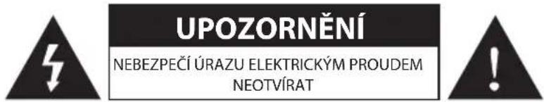 OSTRZEŻENIE NIEBEZPIECZEŃSTWO PORAŻENIA PRĄDEM ELEKTRYCZNYM NIE OTWIERAĆ