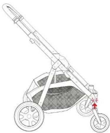 Redsbaby METRO 2 - Front swivel wheels - 1