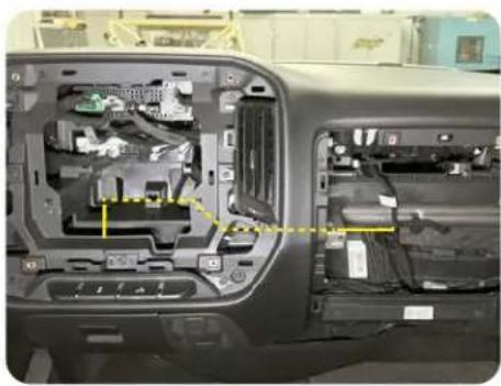 Stinger SR-GM14H - Part Two: Factory Rear Camera Retention Harness (CAM-GM51-HAR) - 2