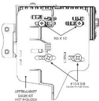 MS X 10 AFTERMARKET DASH KIT (NOT INCLUDED) #10 X 3/B Cavens Enormed Screw