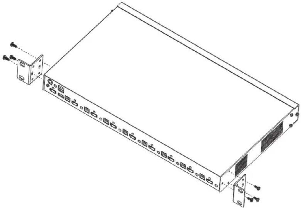 Tripp Lite B024-HU08 - Rack Mounting - Rear - 2