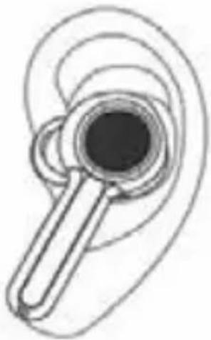 BLAUPUNKT BTW Pro - Wearing earbud - 1