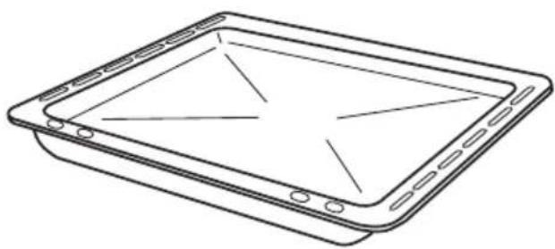 Line drawing of a rectangular electronic device with internal grid lines and mounting holes (no text or symbols)