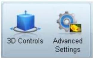 3D Controls Advanced Settings