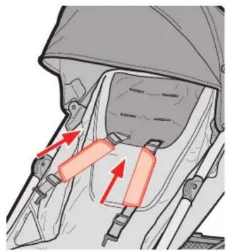 GRACO Breaze - Harness Covers (on certain models) - Fundas del arnés (en ciertos modelos) - 1