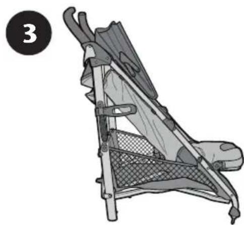 GRACO Breaze - To Open Stroller • Cómo abrir el cochecito - 3
