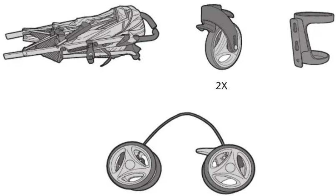 GRACO Breaze - Parts list • Lista de piezas - 1