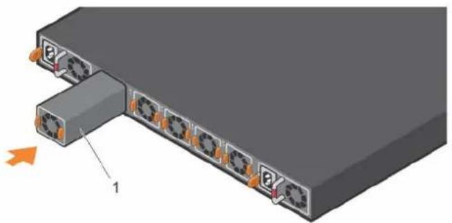 DELL Edge 3800 - Fan module installation - 1