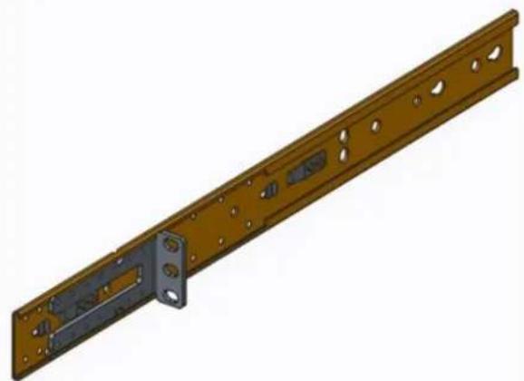 DELL Edge 3800 - Two-post installation - 1