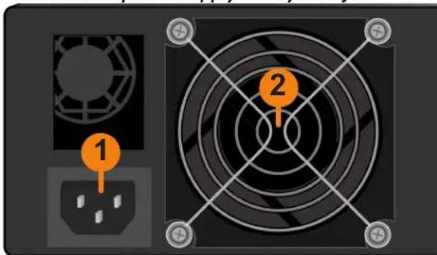 Diagram showing a device with labeled components and concentric circles, including a numbered marker '1' and number '2' on the central circle.
