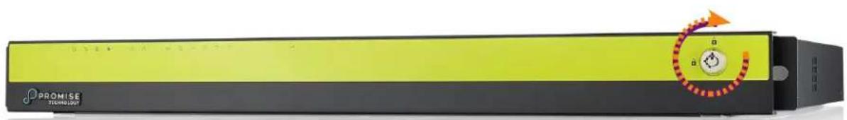 Promise Technology Vess 3120 - Remove Security Cover - 1