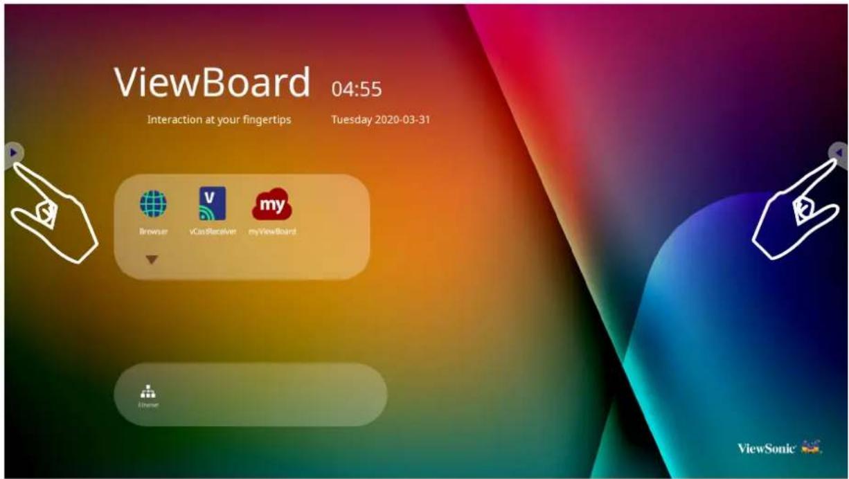 ViewBoard 04:55 Interaction at your fingertips Tuesday 2020-03-31 Browser vCasReceiver myViewBoard Internet ViewSonic