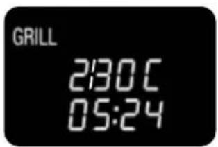 GRILL 230°C 05:24
