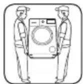 White Knight WM106VS - ⚠️The machine must be carried by at least 2 people. - 1