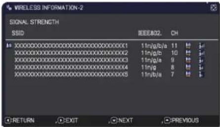 MAXELL MC-X8170 - NETWORK menu - 3