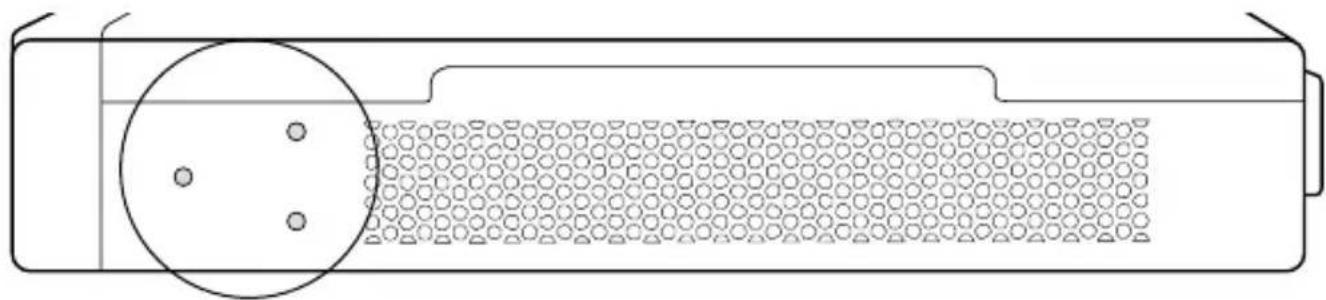 QNAP QSW-1208-8C - Side Panel - 1