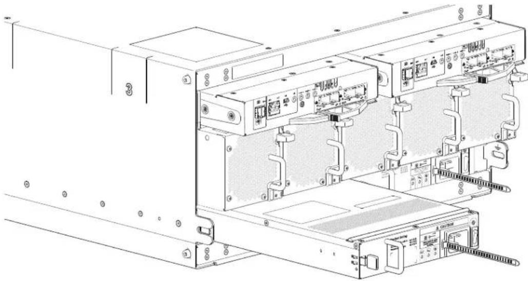 QUANTUM Xcellis QXS-424 - Removing a 5U84 System PSU - 3